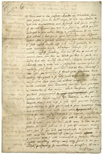Letter to Alleyn from Edmund Bolton